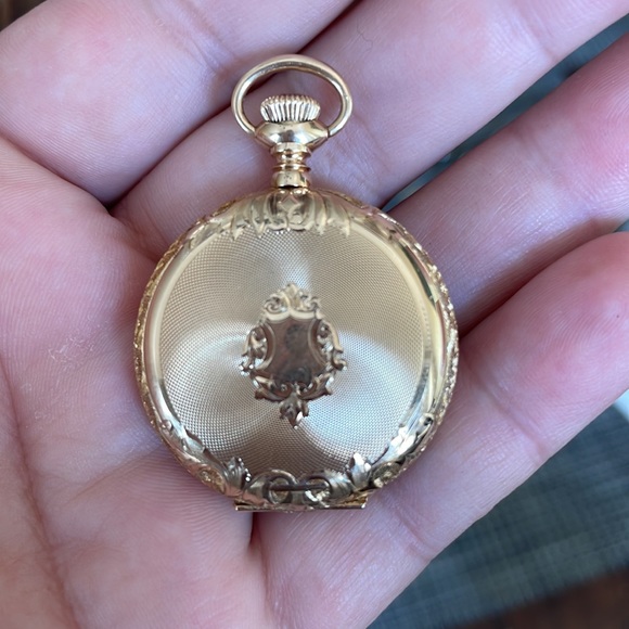 🎉HP🎉 1904 Elgin - 14k Gold Pocket Watch - Picture 3 of 17